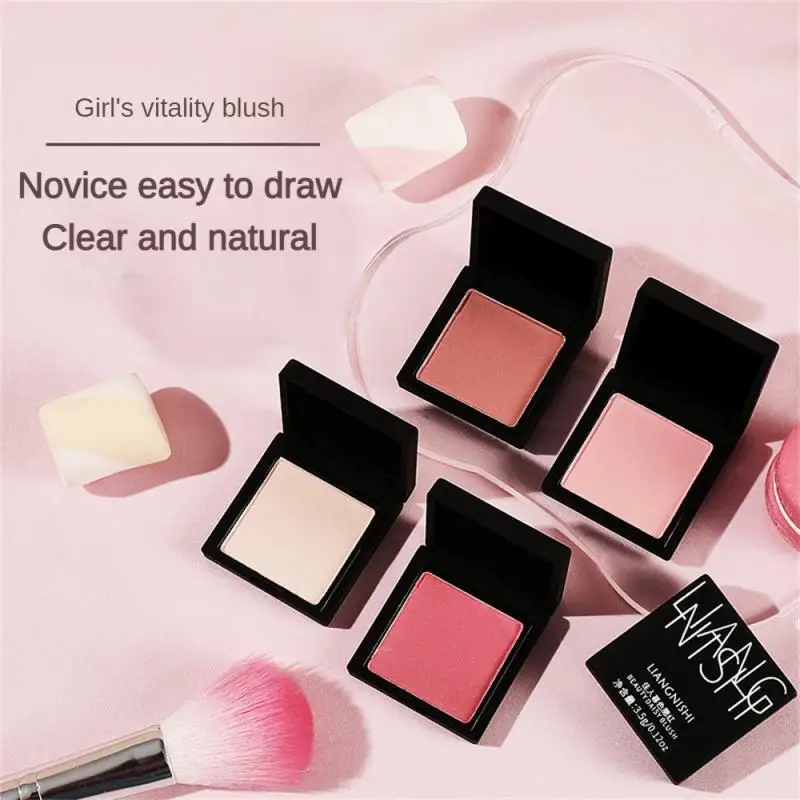 

4Color Blush Palette Twilight Cheek Tint Blusher Powder Natural Matte Peach Rouge Contour Shadow Palette Lady Beauty Face Makeup