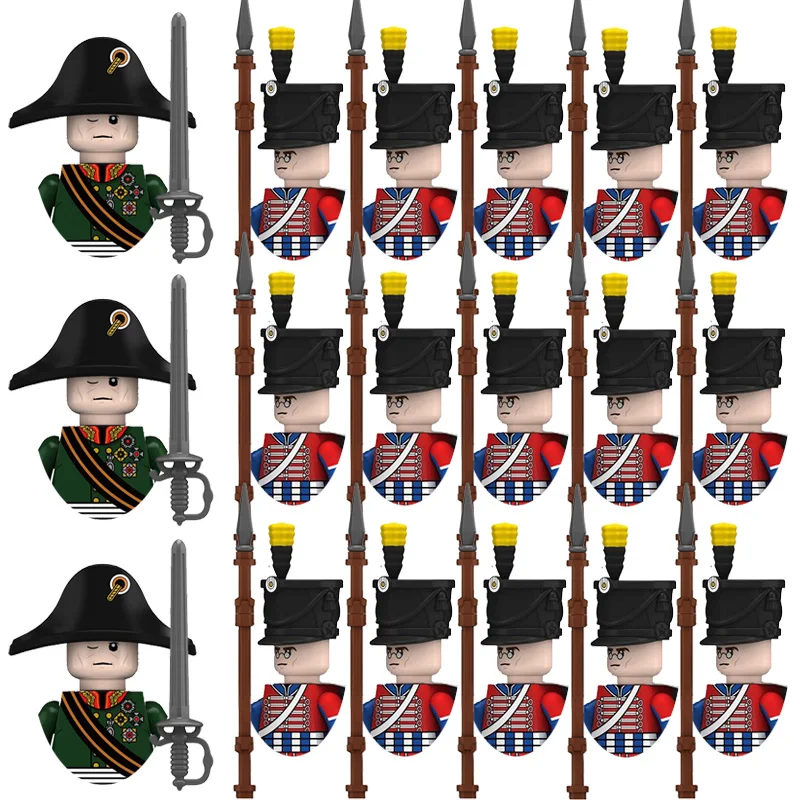 Наполеоновские войны. Фигурки солдата из пластика