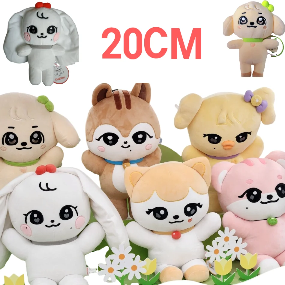 

Kpop IVE Cherry Kawaii Plush Toy Cartoon Jang Won Young Plushies Stuffed Doll Cute Birthday Gifts For Children