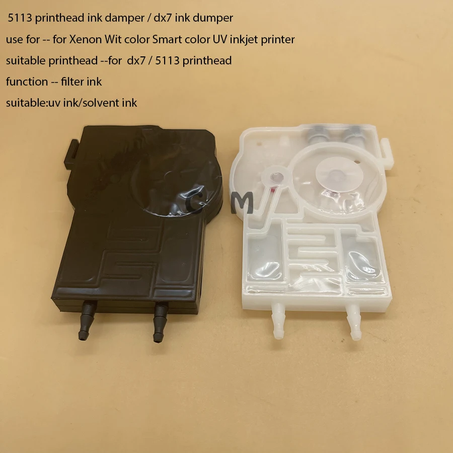 

4PCS UV Solvent Ink Damper For DX7 5113 Printhead Print Head Of Wit-color Smart Xenons Printer Negative Pressure Dumper Filter
