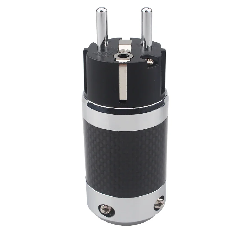 Высокоточная аудиовилка из углеродного волокна с родиевым покрытием 15 А C13