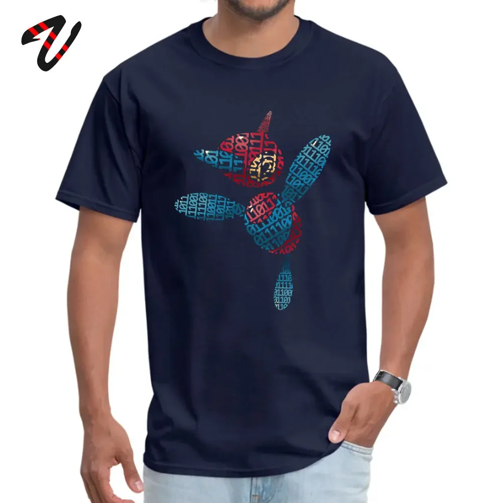 Летняя мужская футболка с круглым вырезом Повседневная Черная Футболка рукавами