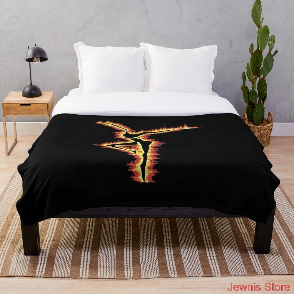 

on fire Throw Blanket Soft Warm Coral Fleece Blanket Sheet Bedspread Sofa Throw Light Thin Mechanical Wash Flannel Blankets
