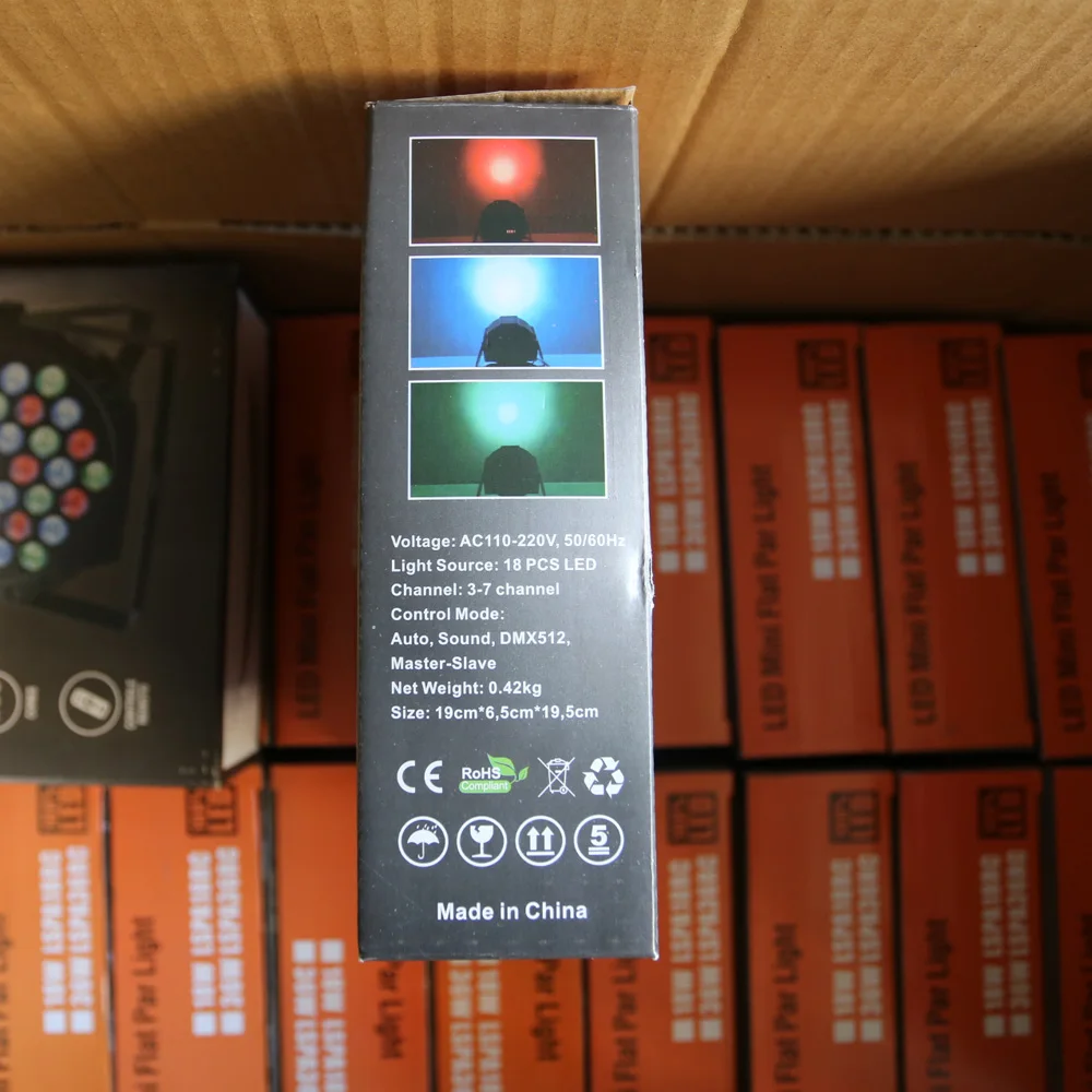 Светодиодные прожекторы RGB DMX512 36 LED Par с металлическим корпусом, звуковой активацией, дистанционным управлением, профессиональные световые приборы для дискотек, баров, вечеринок и сцены. (art.: 3920da34631d3) - 3920da34631d3