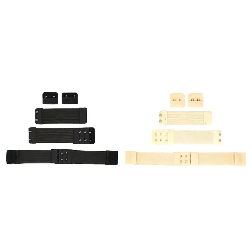 

Women Ladies Bra Extender Bra Extension Strapless Strap two hooks