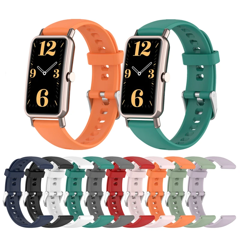 

Силиконовый ремешок в официальном стиле для смарт-часов Huawei Watch Fit Mini, спортивный ремешок для наручных часов Huawei Watch Fit Mini Accessor