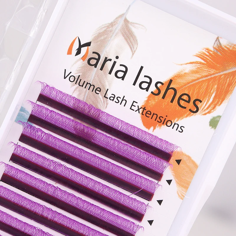 

MARIA Purple Y Shaped Lash YY Type Eyelash YYLashes Extension Pink Wholesale Makeup Soft Black Cilia Supplier