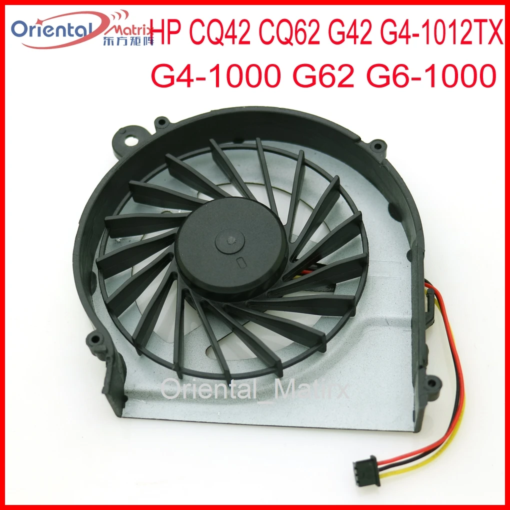 646578-001 DFS53/05MCOT FAB9 DC5V 0.50A Fan For HP CQ42 CQ62 G42 G4-1012TX G4-1000 G62 G6-1000 Cooling Fan