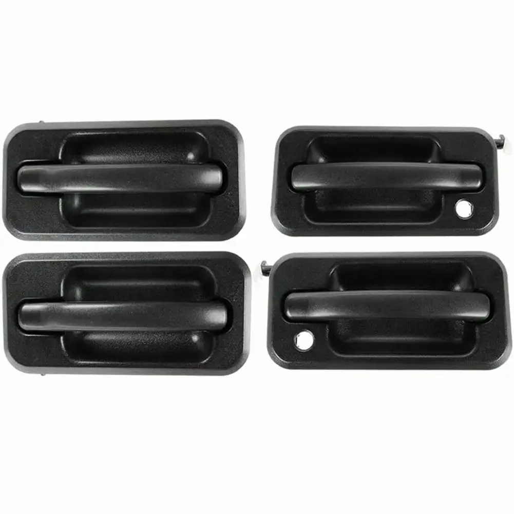 

Best Durable Door Handle Exterior Outside 4pcs ABS Accessories Fittings