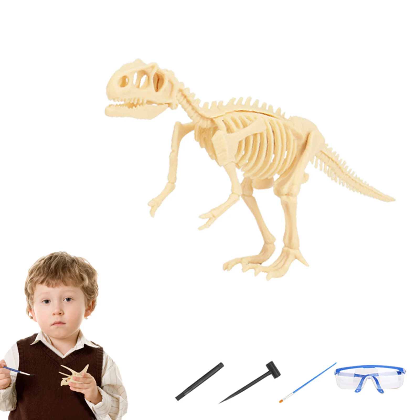 

Обучающие игрушки-Динозавры для раскопок, модель для археологических раскопок, игрушки для детей, для мальчиков и девочек, подарки на день р...