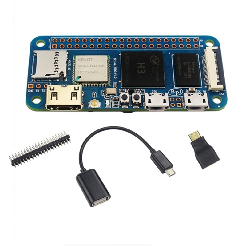 

HOT-For Banana Pi Bpi-M2 Zero Development Board Quad-Core 512MB Allwinner H3 Open Source Computer Programming Motherboard