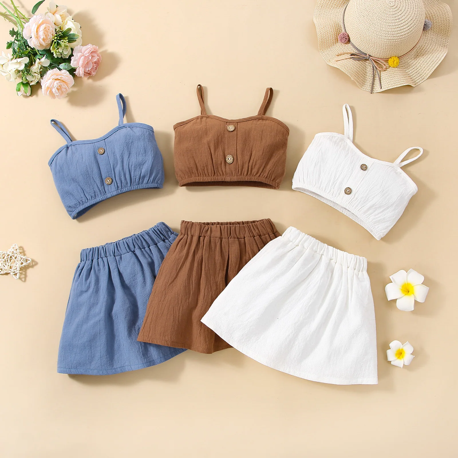 

Костюм с юбкой для девочек 1-3 лет