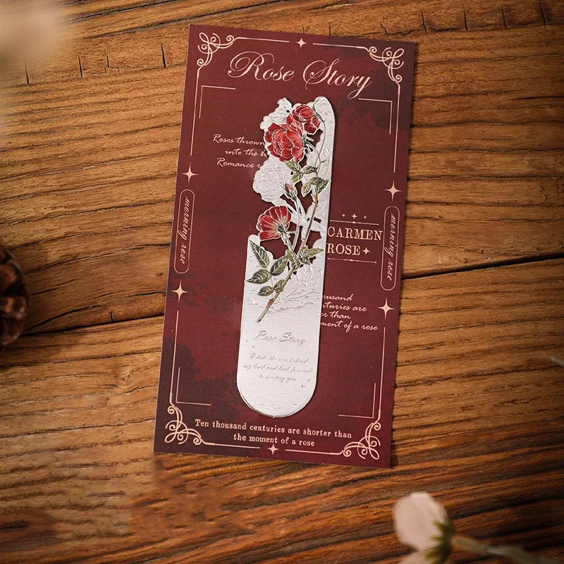 

Металлическая цветочная закладка