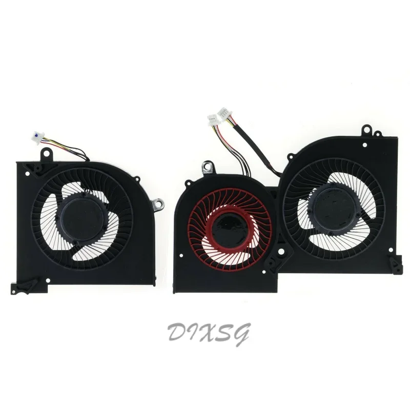 Новый вентилятор охлаждения ЦП и ГП для MSI GS65 GS65VR MS-16Q2 16Q2-CPU-CW 16Q2-GPU-CW