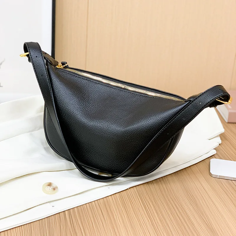 

Корейские модные трендовые дизайнерские сумки на ремне, женские повседневные винтажные большие сумки-хобо из натуральной кожи, женские сумки-мессенджеры через плечо