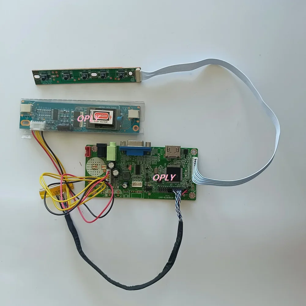 Для HSD170MGW1-C00 LM171W02-TLB2 LM171WX3-TLA1 LM171WX3-TLC2 1440x900 Панель 58C Плата контроллера