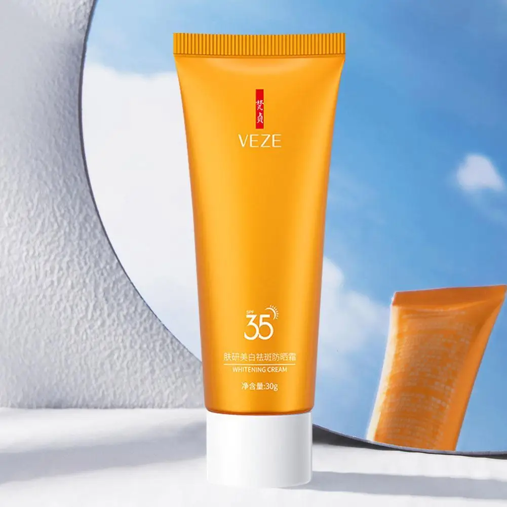 

Facial Body Sunscreen Whitening Sun Cream SPF35 Moisturizing Anti-Aging Oil-control Dust Oil Control Reduce Skin Care