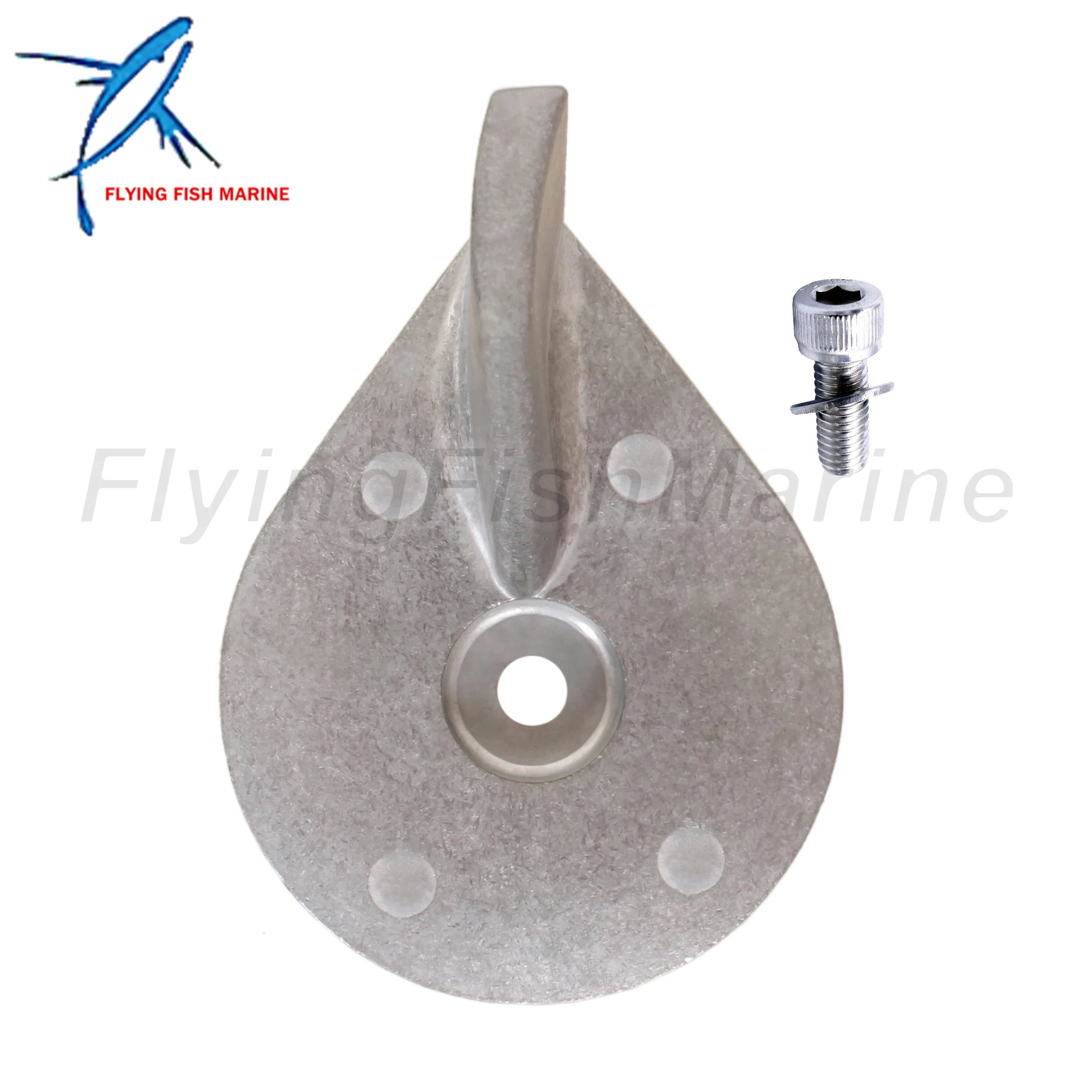 Лодочный мотор 822157 Анод T2 Trim Tab для Mercury Mariner Force 25HP 30HP 35HP 40HP 45HP 50HP 2/4 Stroke R.P 3 5"