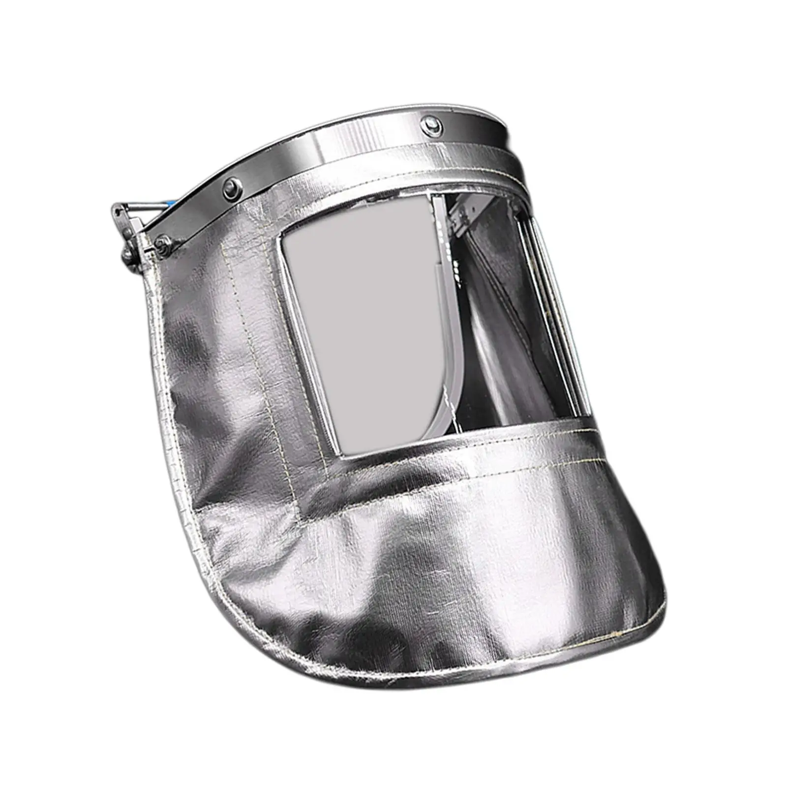 

Aluminum Foil Heat Cover Breathable Welding Cap Head Mounted Adjustable Multi Use Helmet Welder Protect Cover for Welding Accs
