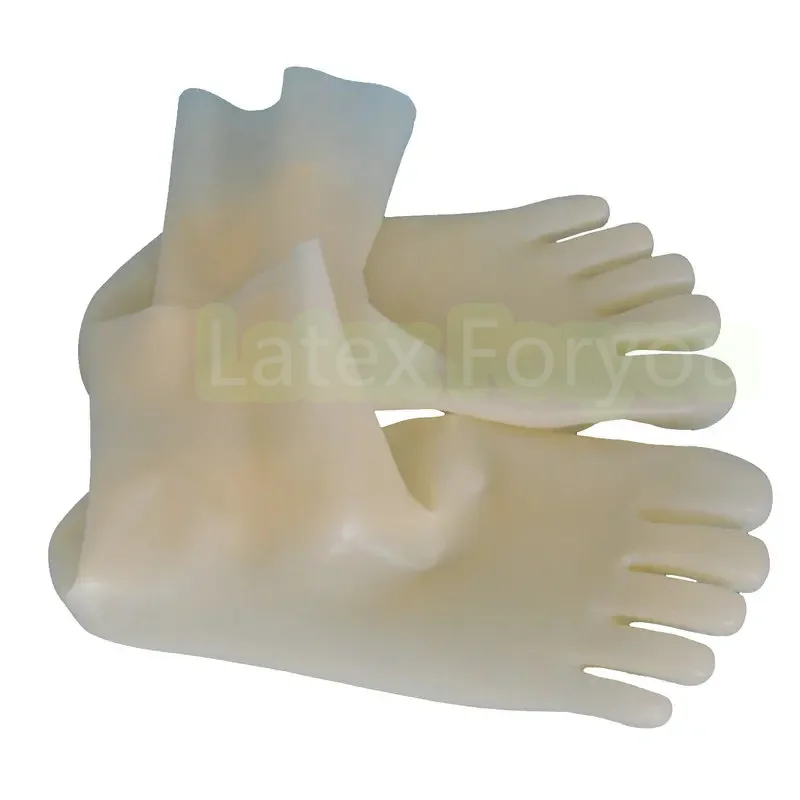 Латексные носки розничная продажа латексные фетиш-носки черные короткие с 5