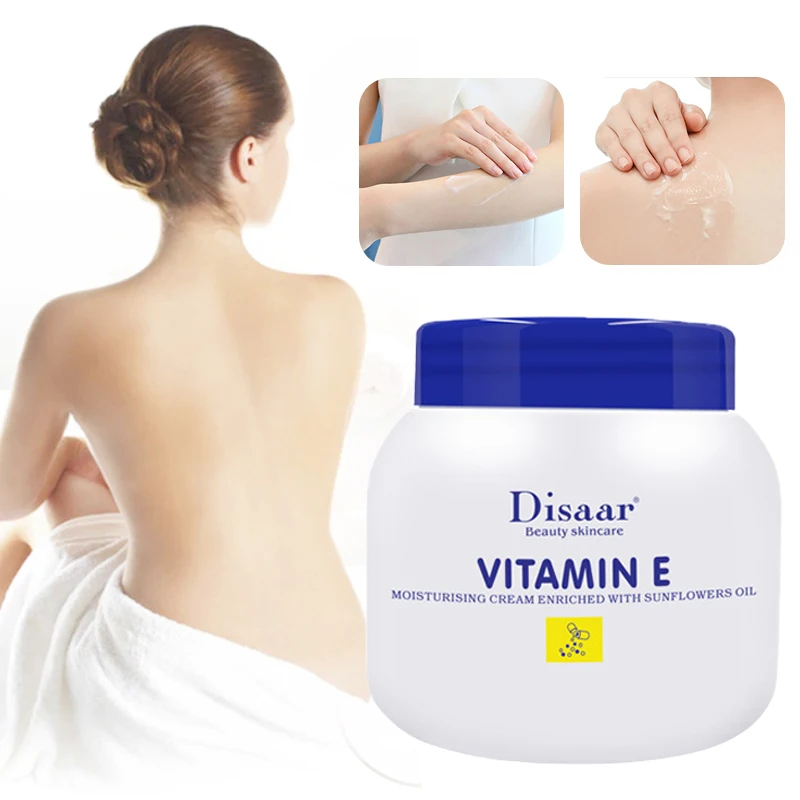 

Moisturizing Body Cream Nourishing Repair 200ML Exfoliating Whitening Remove Dull Firming Improve Rough Vitamin E Body Care