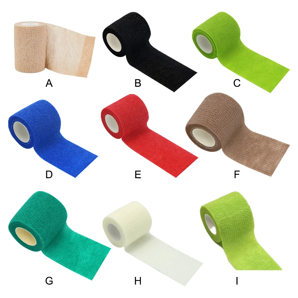 

10 шт. тканевые регулируемые и прочные когезионные бандажи для спортивной поддержки, удобные