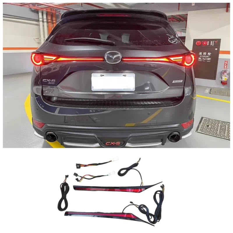 

For Mazda CX5 CX-5 2017-2023 High Quality Turn Signal Width Light Through Trunk Rear Lamp LED