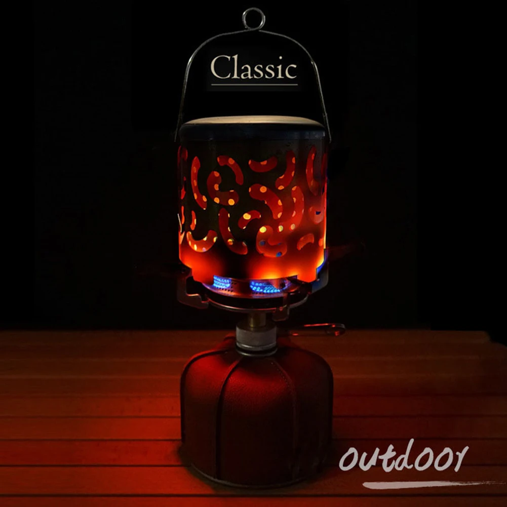 

Плита нагревательная из нержавеющей стали, портативная ручка, износостойкий газовый обогреватель для пеших прогулок и путешествий