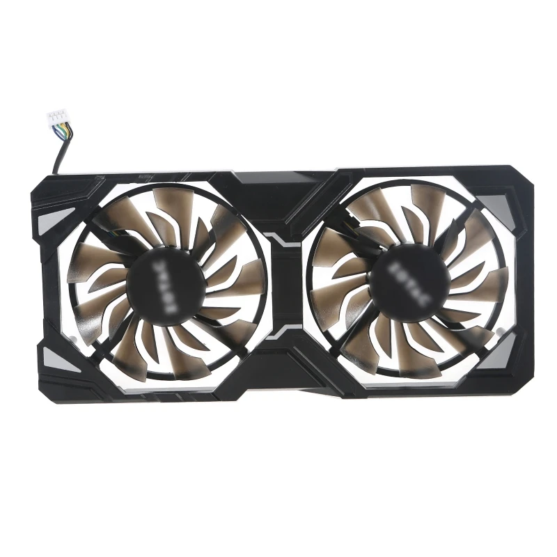 Новинка 2022 1 пара вентиляторов охлаждения радиаторы видеокарты для Zotac P106-100 GTX1060 |