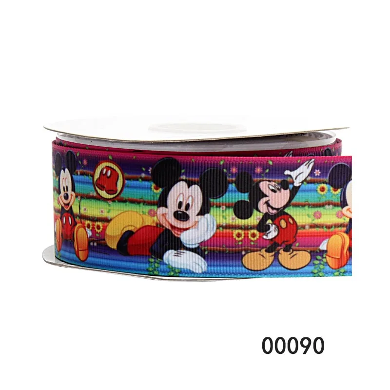 

7/8" 22MM Disney cartoon character mickey mouse ribbon