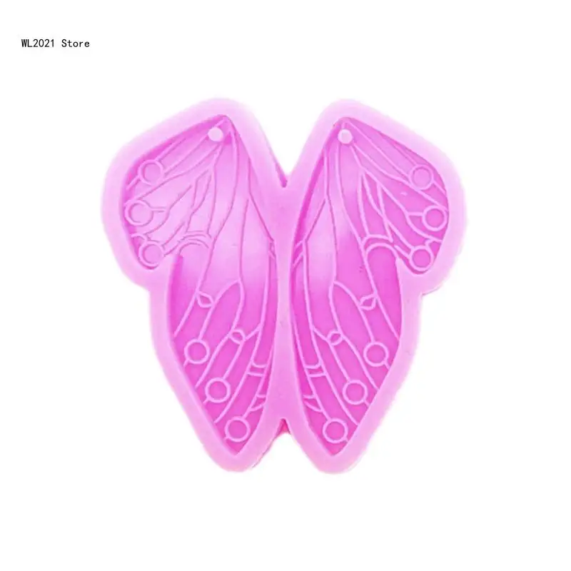 

Keychain Resin Molds Fairy Wings Pendant Silicone Mold Jewelry Making Mold