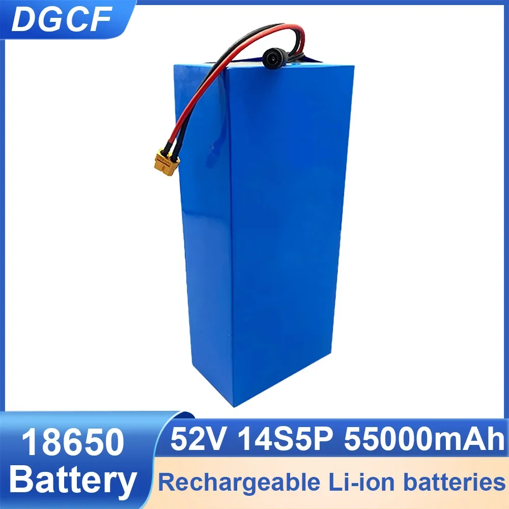 

Аккумуляторные блоки на 30000 мА · ч для аккумуляторные батареи электрических скутеров 52 в, Одноколесный велосипед, электровелосипед, кресло-каталка, перезаряжаемая литиевая батарея 14S5P