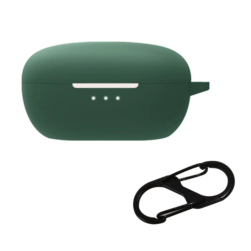 

Подходит для HaylouW1 X1 противоударный беспроводной чехол для наушников ударопрочный корпус Защита от пыли моющийся силиконовый чехол K5DB