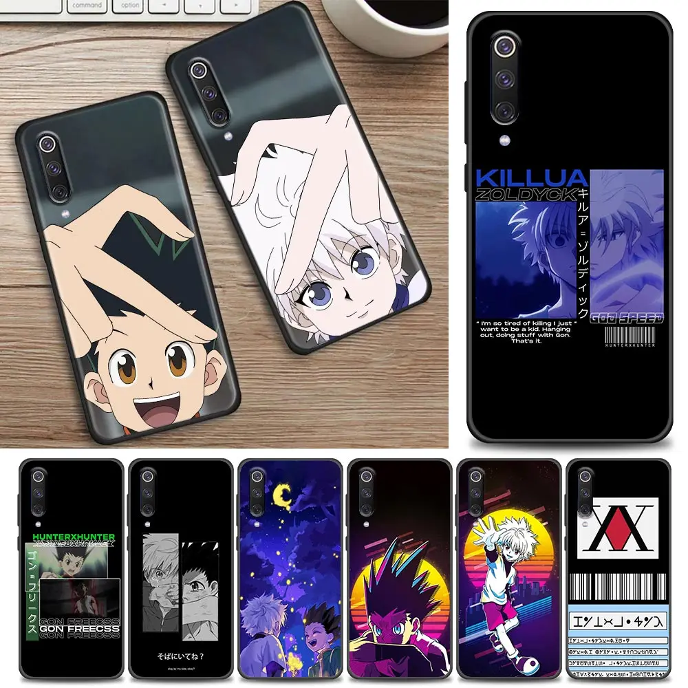 

Hunter x Hunter Anime Phone Shell for Xiaomi Mi A2 8 9 SE 9T 10 10T 10S CC9 E Note 10 Lite Pro 5G Silicone Soft Black Case Cover