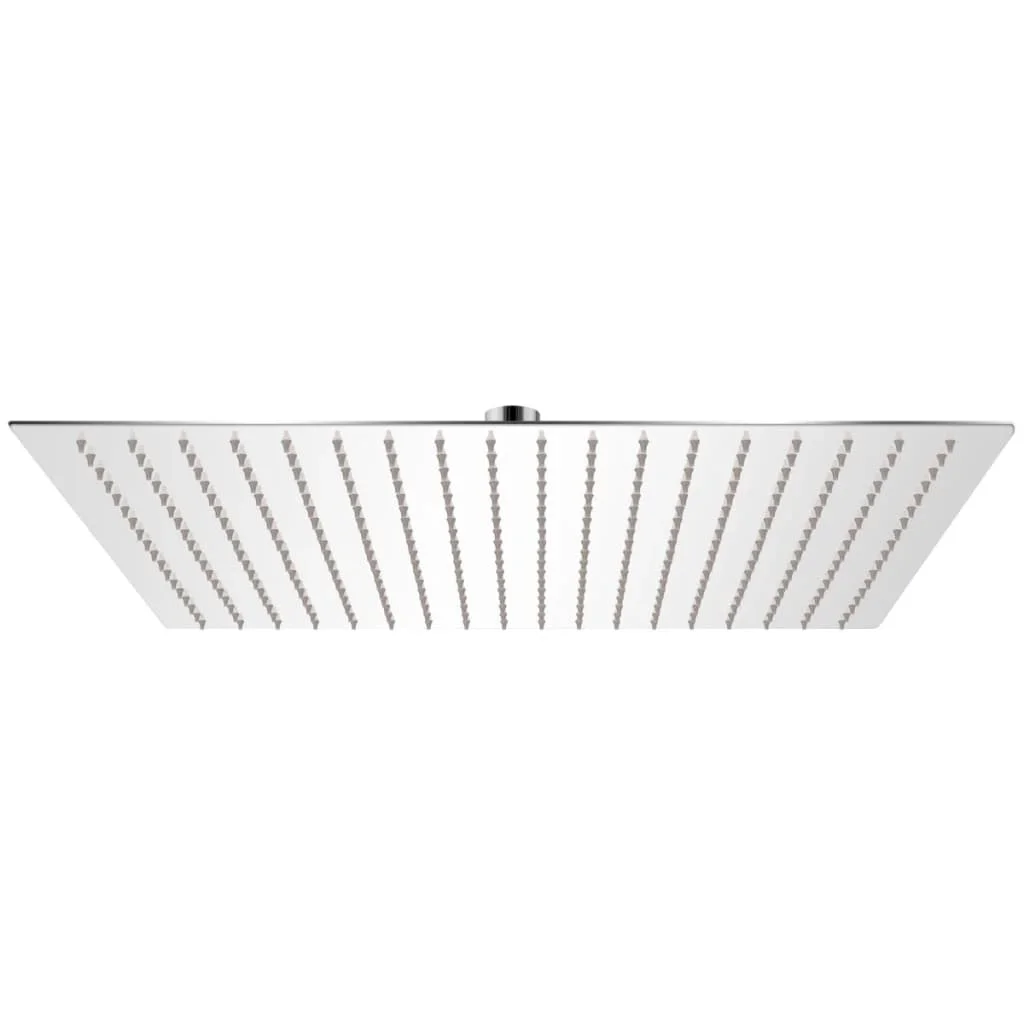 

Shower Head plunge stainless steel square 50x50 cm