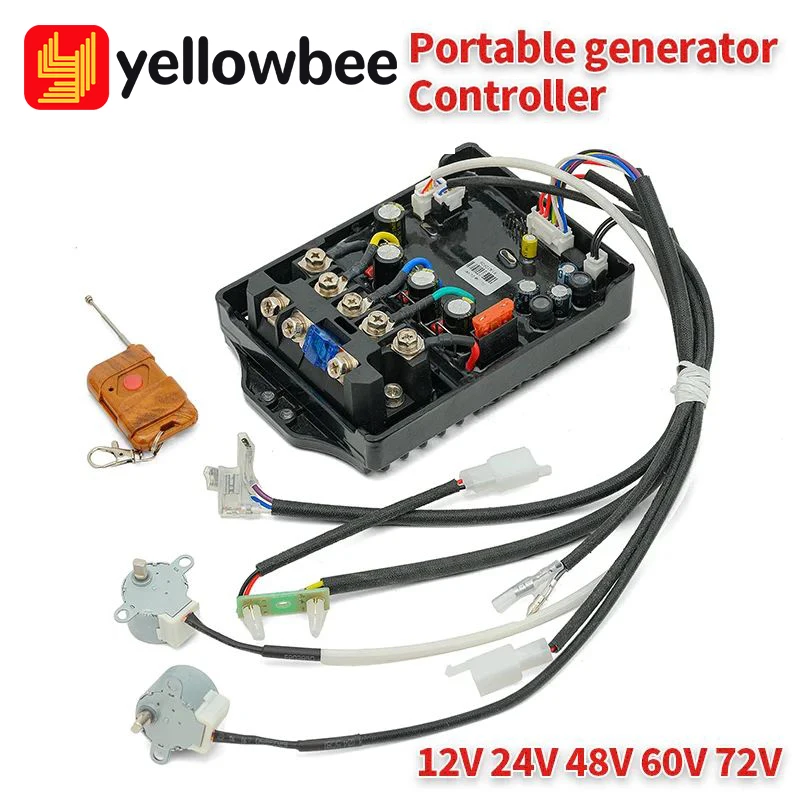 Автоматический контроллер бензинового генератора 12 В 24 48 60 72 в