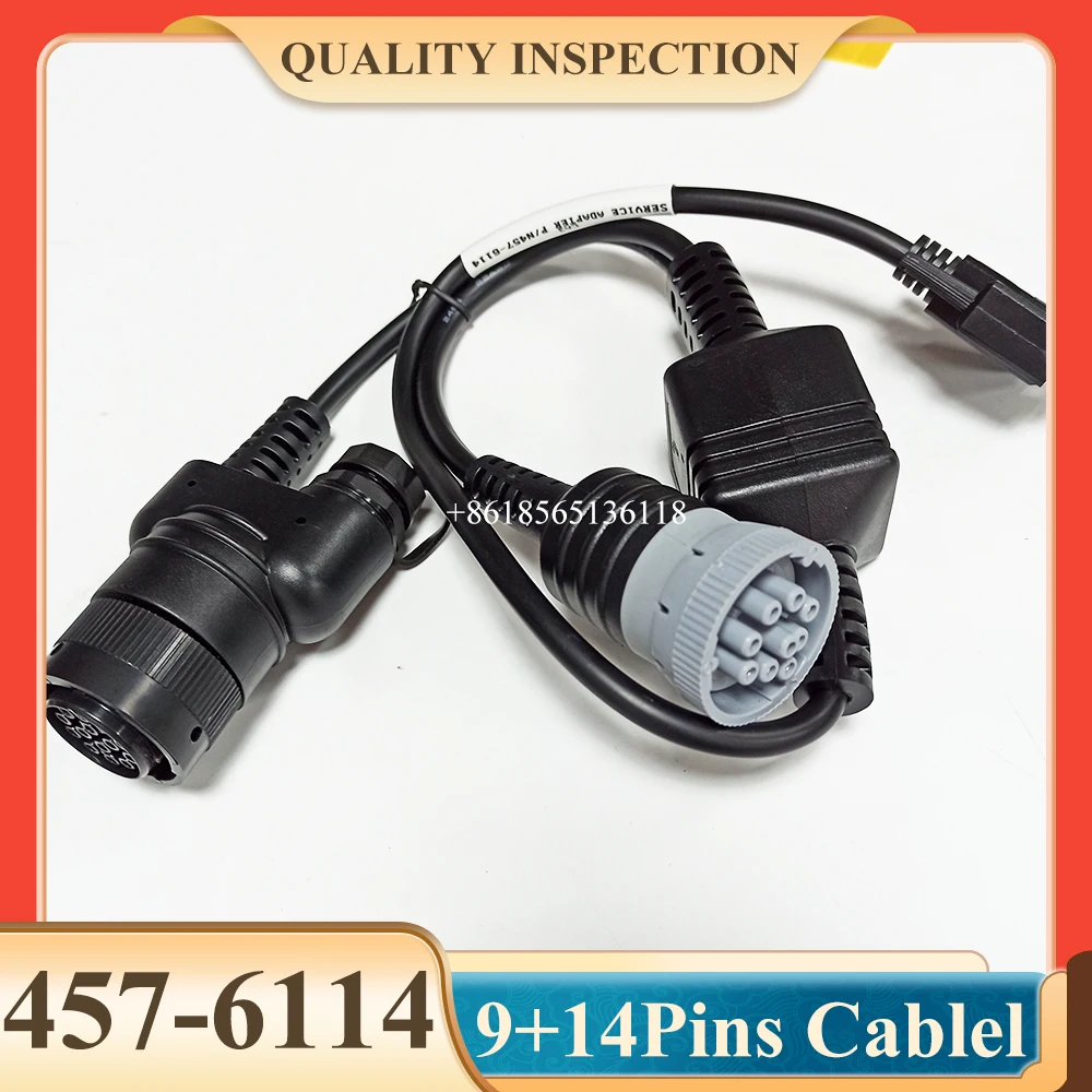 Кабель ET4 9+14-контактный кабель ET 457-6114 4576114 Адаптер для экскаватора Caterpillar 478-0235
