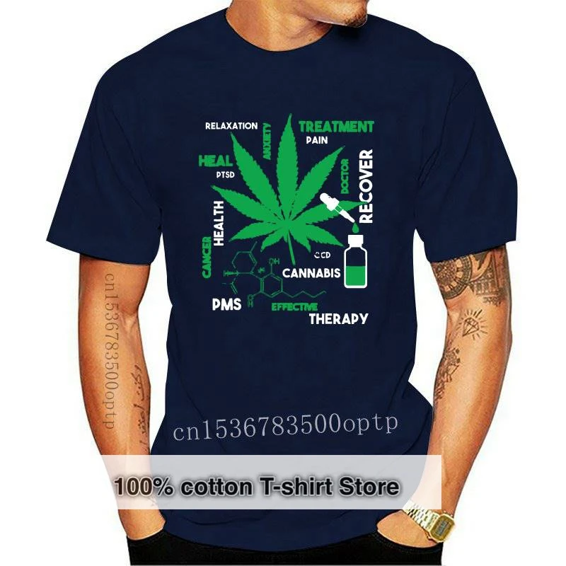 

Новая одежда, веселая масляная Подарочная футболка CBD для фанатов конопляного сорняка 8605