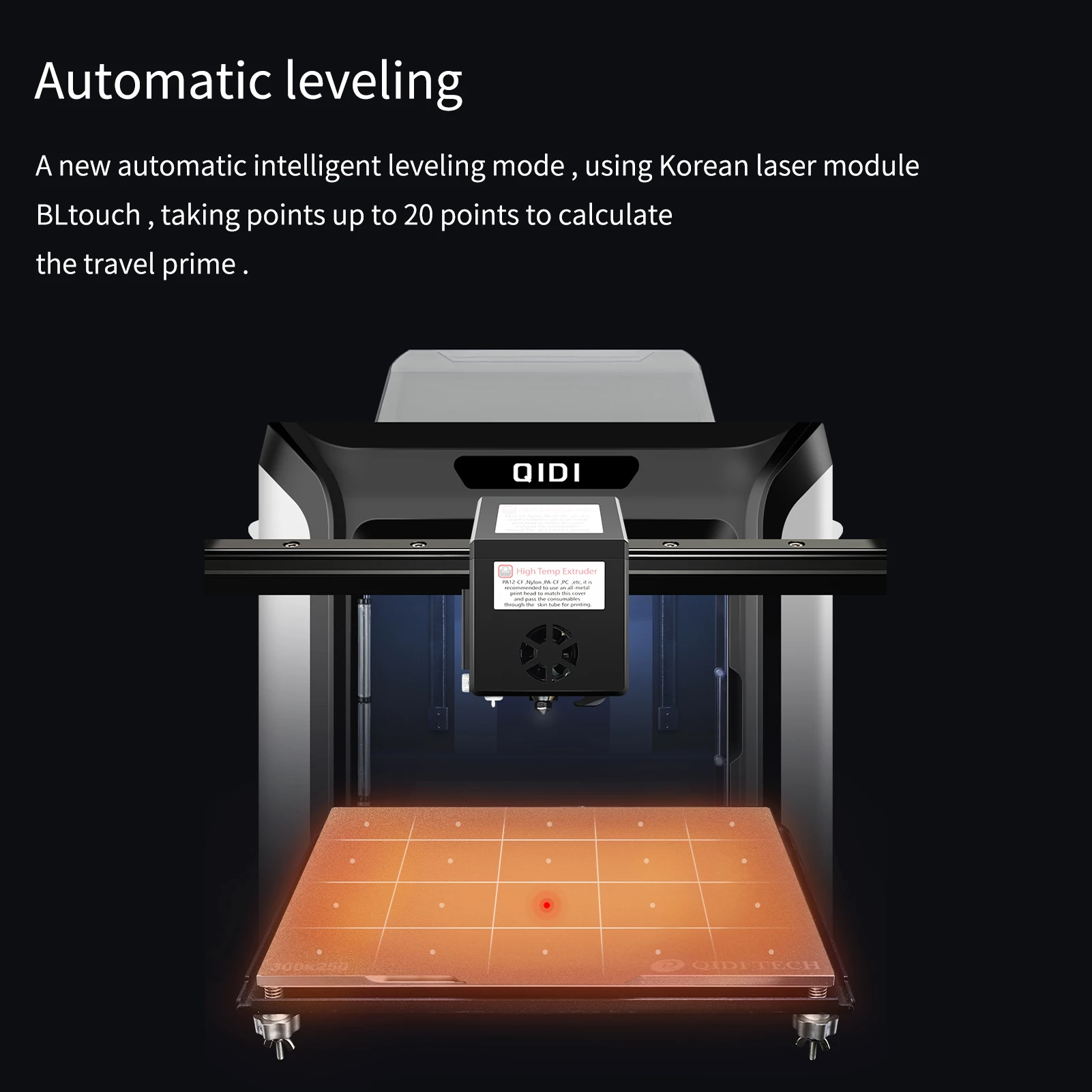QIDI TECH X-CF-Pro 3D принтер Настольный Интеллектуальный промышленный класс с 5-дюймовым