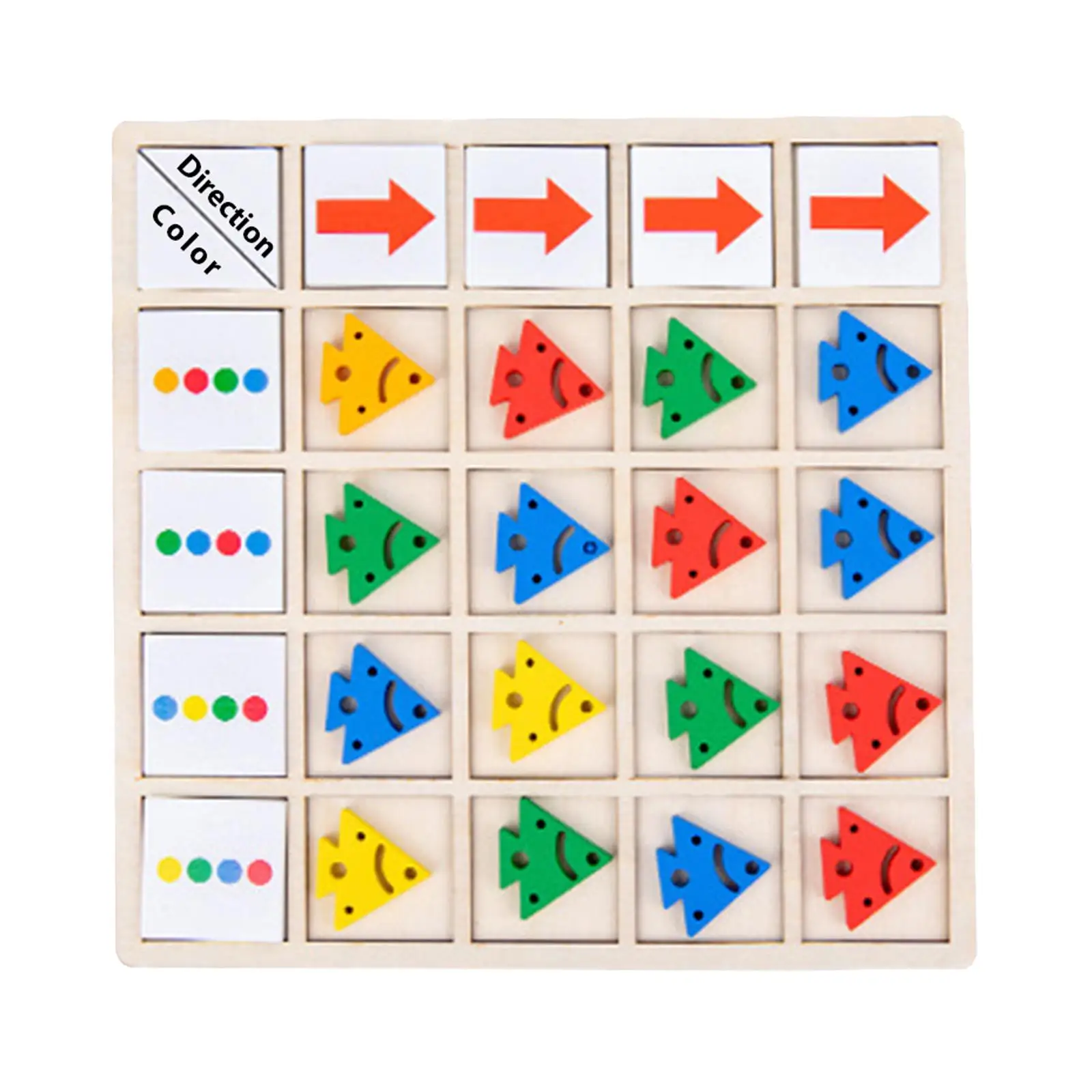 

Interactive Puzzle Board, Teaching Aids Cubes Staker Matching Game, Children