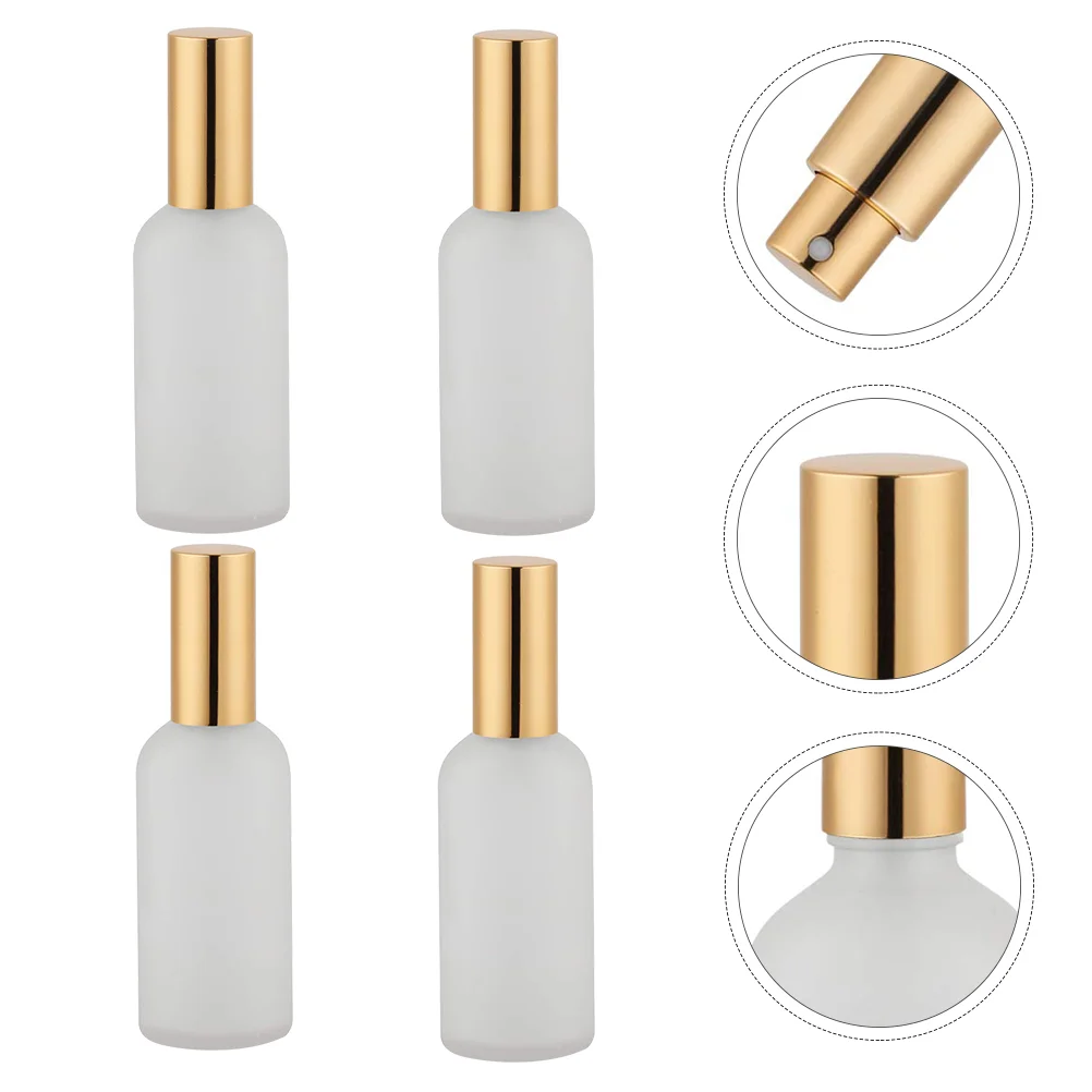 

4 шт., пластиковые бутылки-распылители для волос