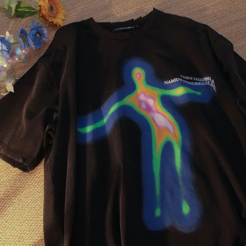 

T-Shirt Women Anime Oversized Hip Hop Harajuku Streetwear Printed Female Spring Summer T Shirt Women Short Sleeve Tshirt Loose