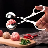 1 pc stainless steel meat baller scoop meatball maker rice ball mold cooking tool kitchen gadgets