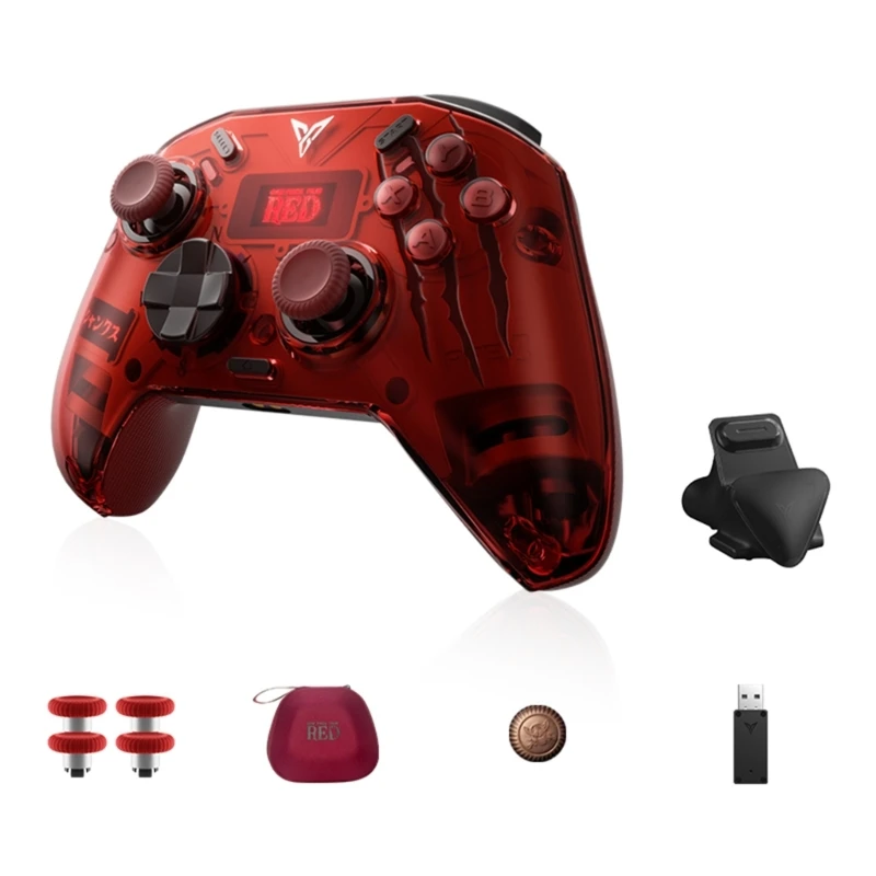 

for One Piece Collaboration Flydigi Game Controller with Wireless Magnetic Charging Stand Support Multi-platform Gamepad Handle