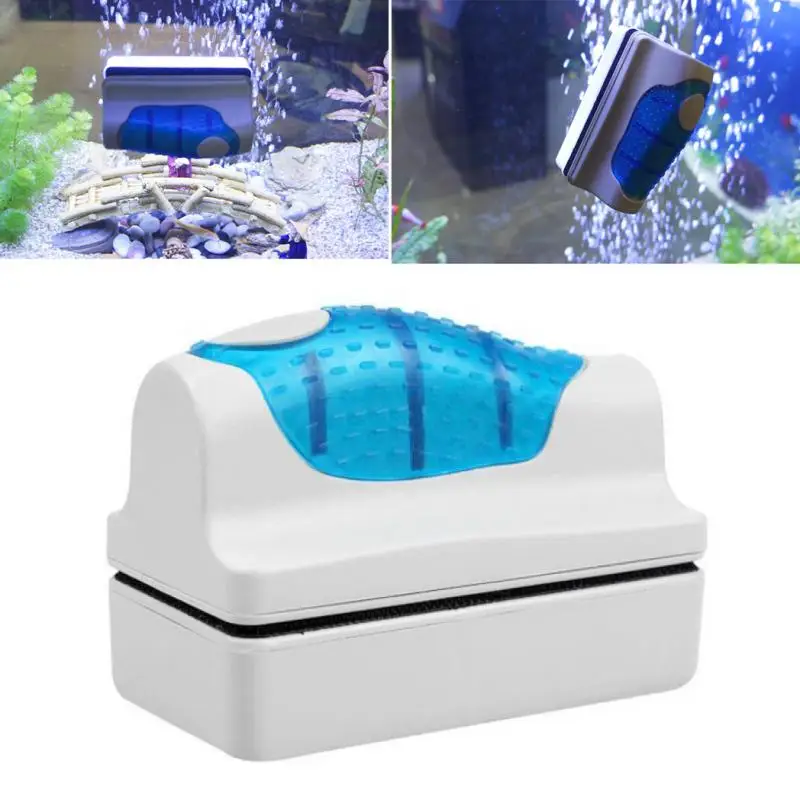 

Powerful Fish Tank Brush Fish Tank Magnetic Brush Aquarium Cleaning Wipe, Cleaning Inside And Outside The Fish Tank