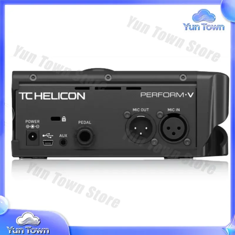 Фото Вокальный процессор TC Helicon Perform-V Ultimate с креплением на микрофонную стойку для студийного качества звука с расширяемыми эффектами для вокала №2
