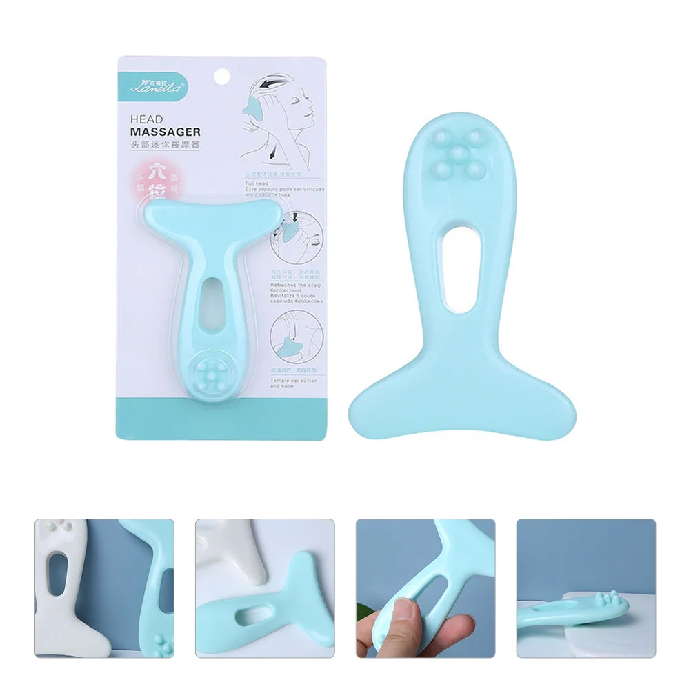 

2pcs Portable Mini Massager Head Soothing Scraping Tool Head Manual Massager
