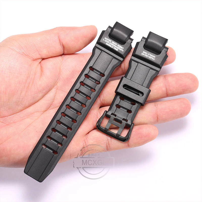 Watch Accessories For Caiso GW4000 GA1000 GW-A1000 Strap Men's Sports Waterproof Rubber Silicone Watchband Bracelet With Tool