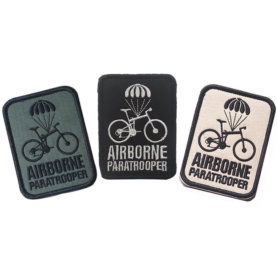 82nd 101st патчи для парашютной езды на велосипеде