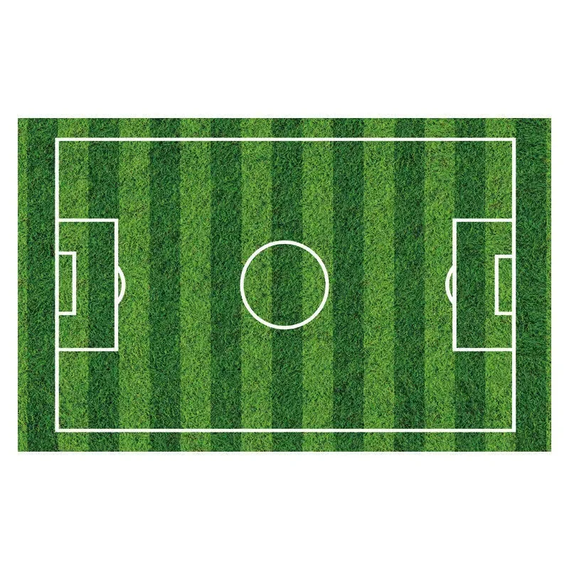 

2022 Football Field Stickers Europe Soccer Cup Decoration Indoor Place Mall Lottery Shop Bar Floor Decor Fans Room Favor Sticker